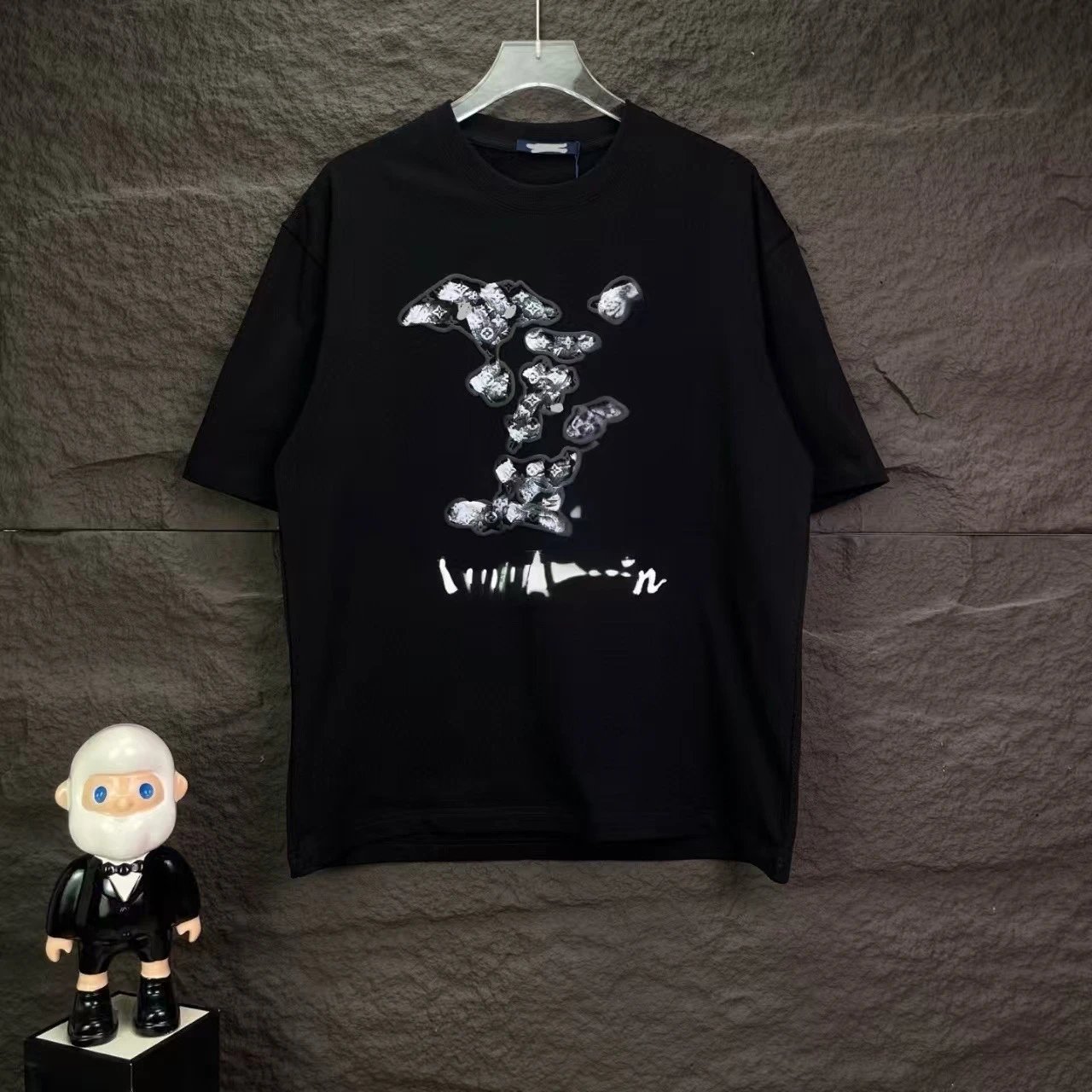Louis Vuitton Monogram Cloud T-Shirt Black