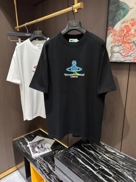 Vivienne Westwood Orb Logo T-Shirt White - 4