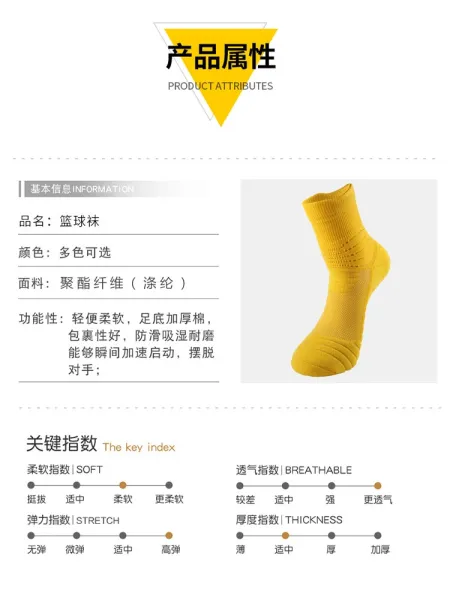 Design Performance Cushioned Crew Socks Gray - 6