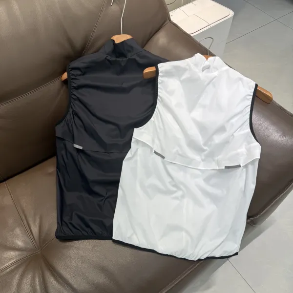 Design Lightweight Windproof Vest Black Outerwear.vest - 4