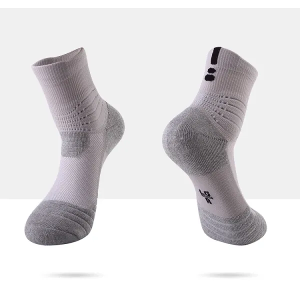 Design Performance Cushioned Crew Socks Gray - 9