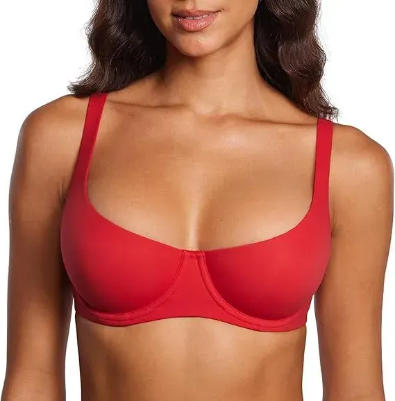Design Seamless Red Bralette Underwear - 1