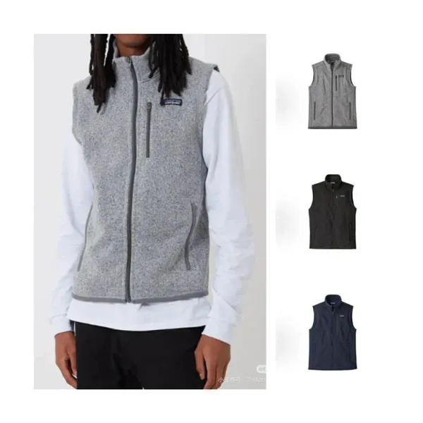 Patagonia Better Sweater Fleece Vest Gray Outerwear.vest - 4