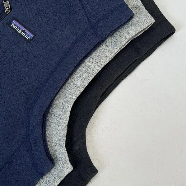 Patagonia Better Sweater Fleece Vest Gray Outerwear.vest - 28