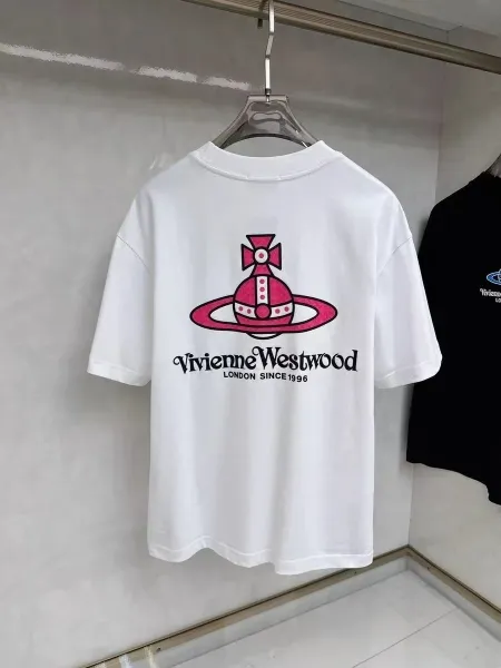 Vivienne Westwood Orb Logo T-Shirt White - 5