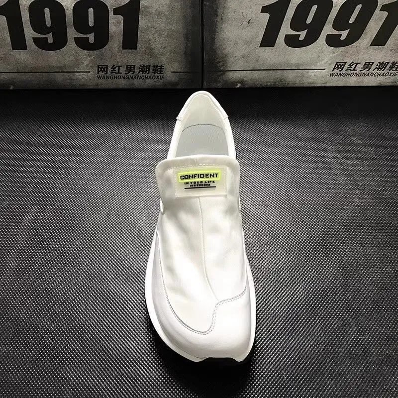 Design Confident Slip-On White Casual Shoes - 8