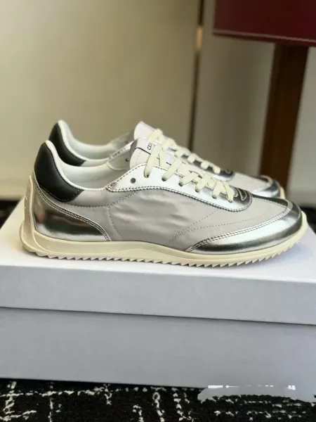Celine Triomphe Sneakers Yellow and Black Suede Sneakers - 15