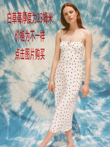 Design Polka Dot Spaghetti Strap Mini Dress Black - 3