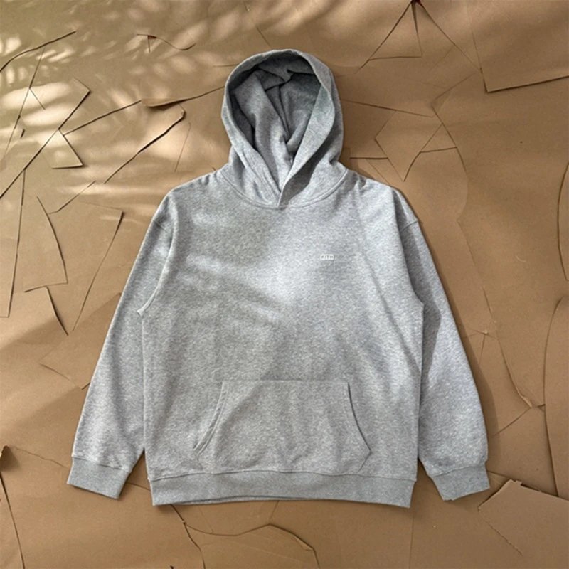 Essentials Gray Oversized Hoodie