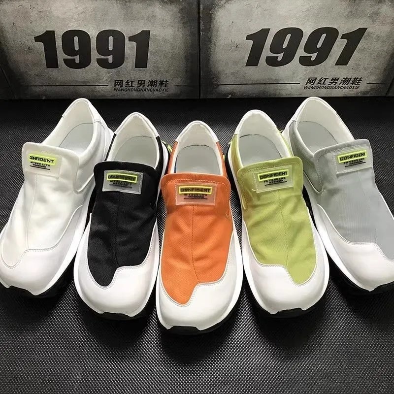 Design Confident Slip-On White Casual Shoes - 2