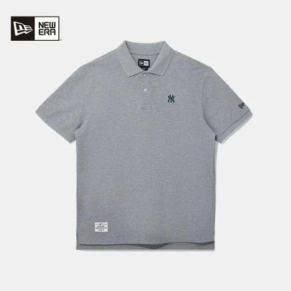 New Era MLB Team Polo Black / Gray / White Polo Tops Polo - 13