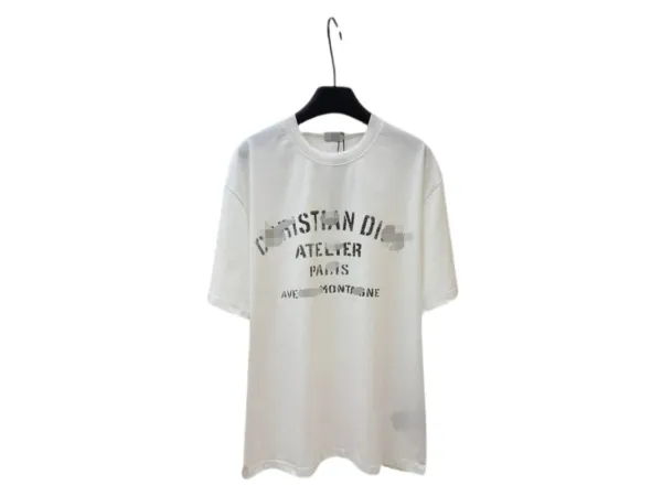 Dior Atelier Paris Avenue Montaigne White T-Shirt - 6