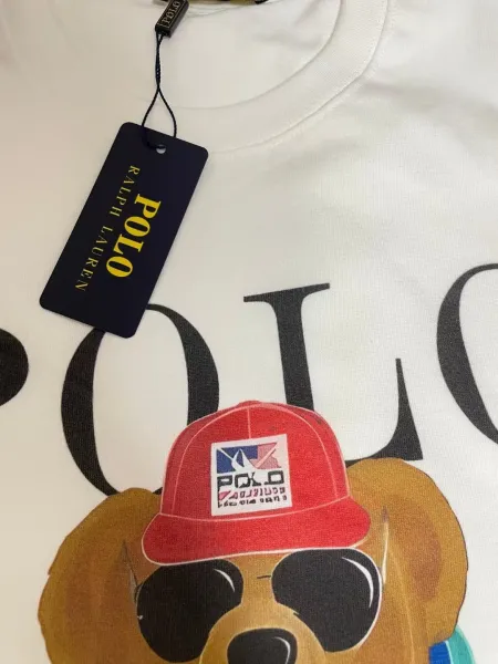 Polo Ralph Lauren Polo Bear Graphic T-Shirt Navy - 3