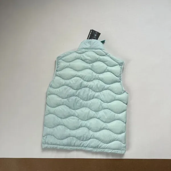 Arc'teryx Helium Down Collection Vest Light Blue with Lime Pocket Outerwear.vest - 13