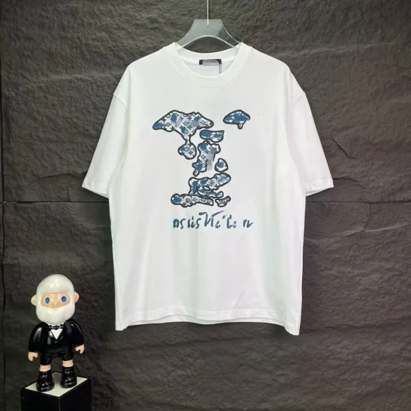 Louis Vuitton Monogram Cloud T-Shirt Black - 4