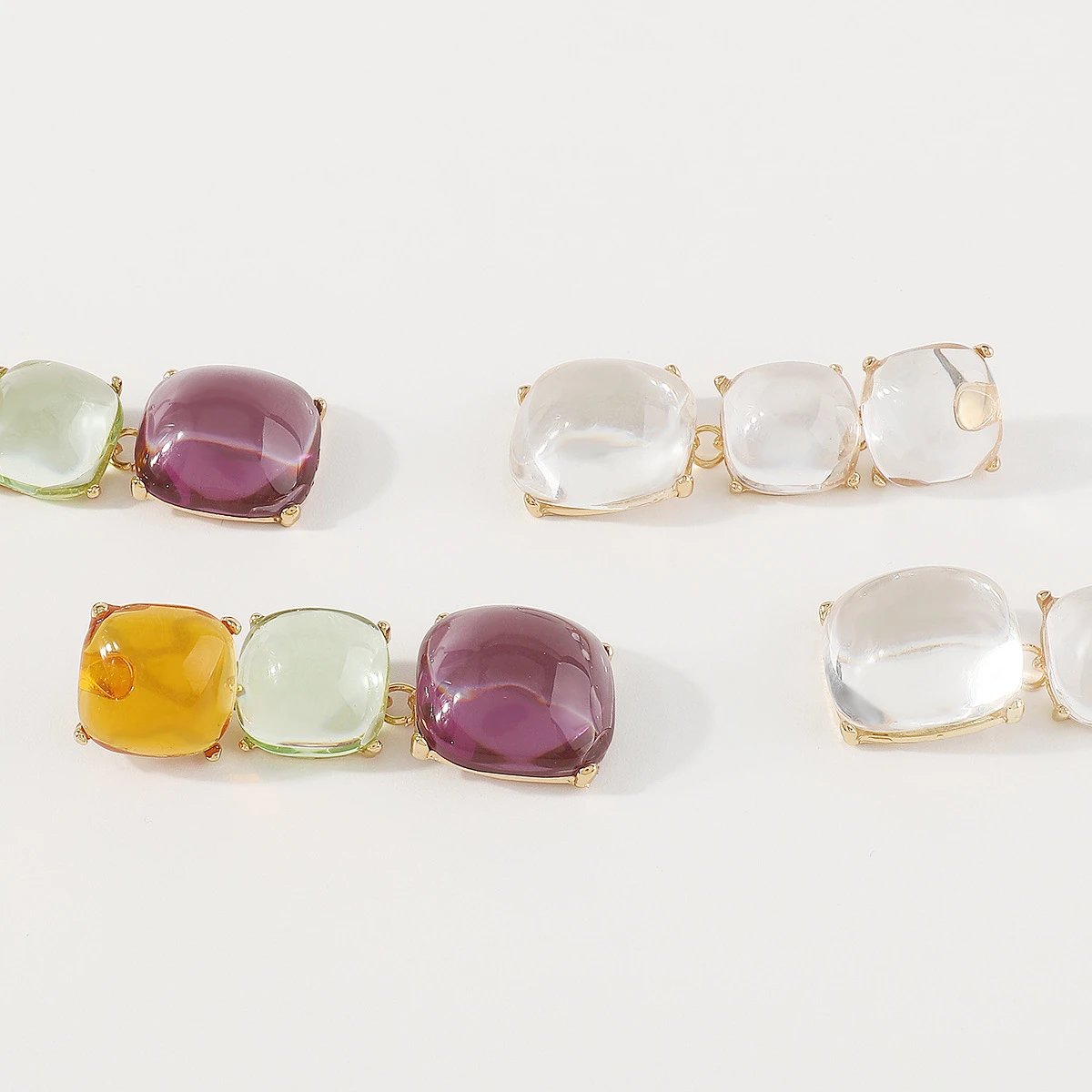 Design Statement Crystal Gradient Necklace Jewelry - 27