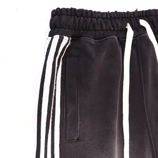 Design Valley Dreams Blue Red Stripe Sweatpants - 26
