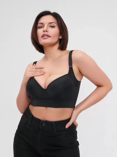 Design Nude Full-Coverage Push-Up Bra Underwear - 13
