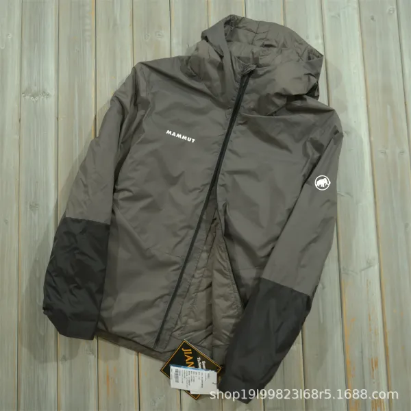 Design Mammut Eigerjoch Light Hooded Jacket Dark Gray Outerwear - 29