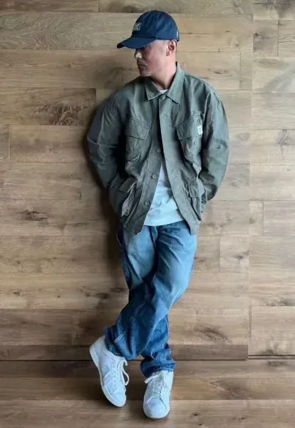 Carhartt Work In Progress M-65 Field Jacket Army Green Jacket Outerwear.jacket - 23