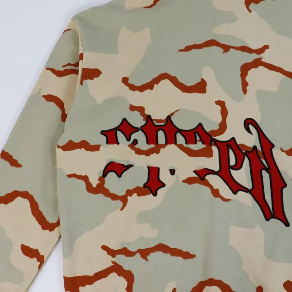 Design Camo Print Graphic Sweatpants Multicolor - 11