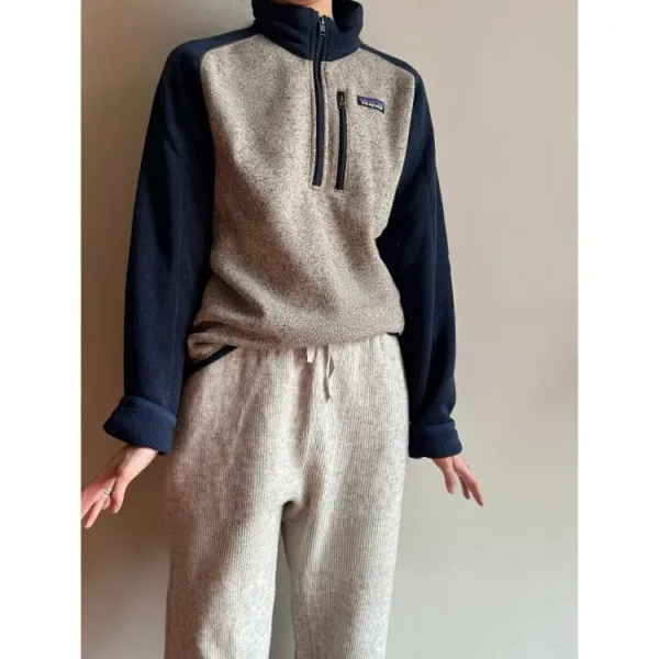 Patagonia Better Sweater Fleece 1 / 4-Zip Gray Outerwear - 5