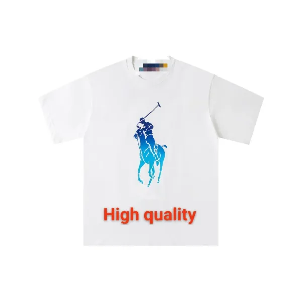 Polo Ralph Lauren Polo Player Gradient Blue T-Shirt - 1