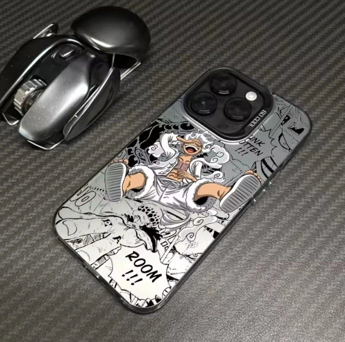 Design One Piece Luffy Manga Art Purple Phone Case - 4