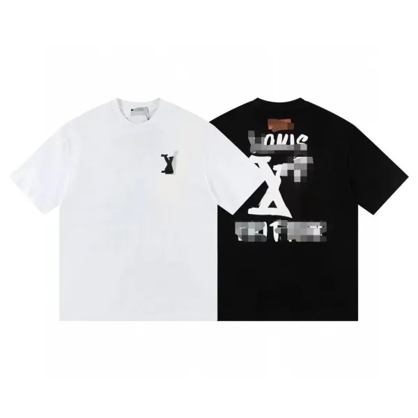 Design Pixelated Figure T-Shirt Black - 4