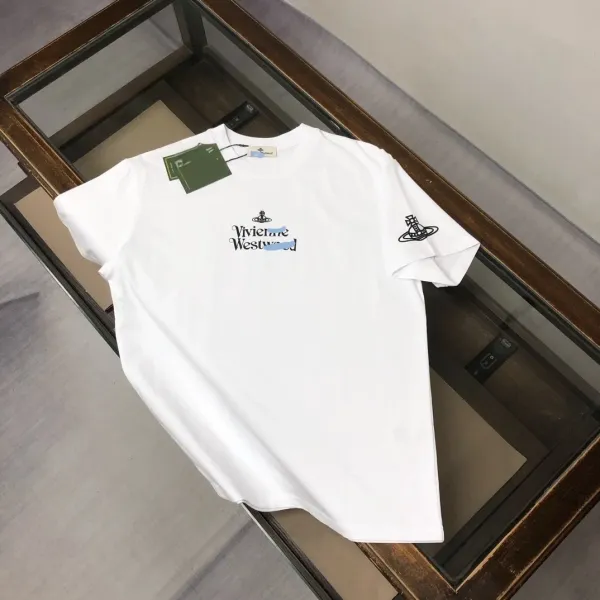 Vivienne Westwood Orb Logo T-Shirt White - 1