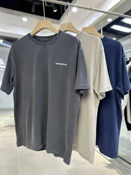 Design Solid Navy Blue T-Shirt - 2