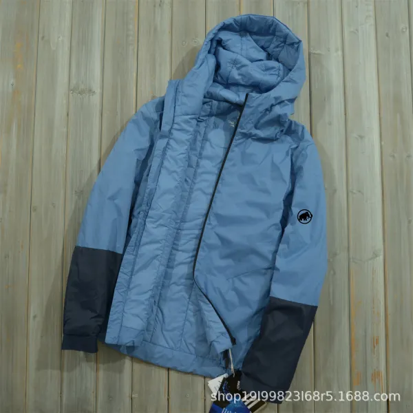 Design Mammut Eigerjoch Light Hooded Jacket Dark Gray Outerwear - 5