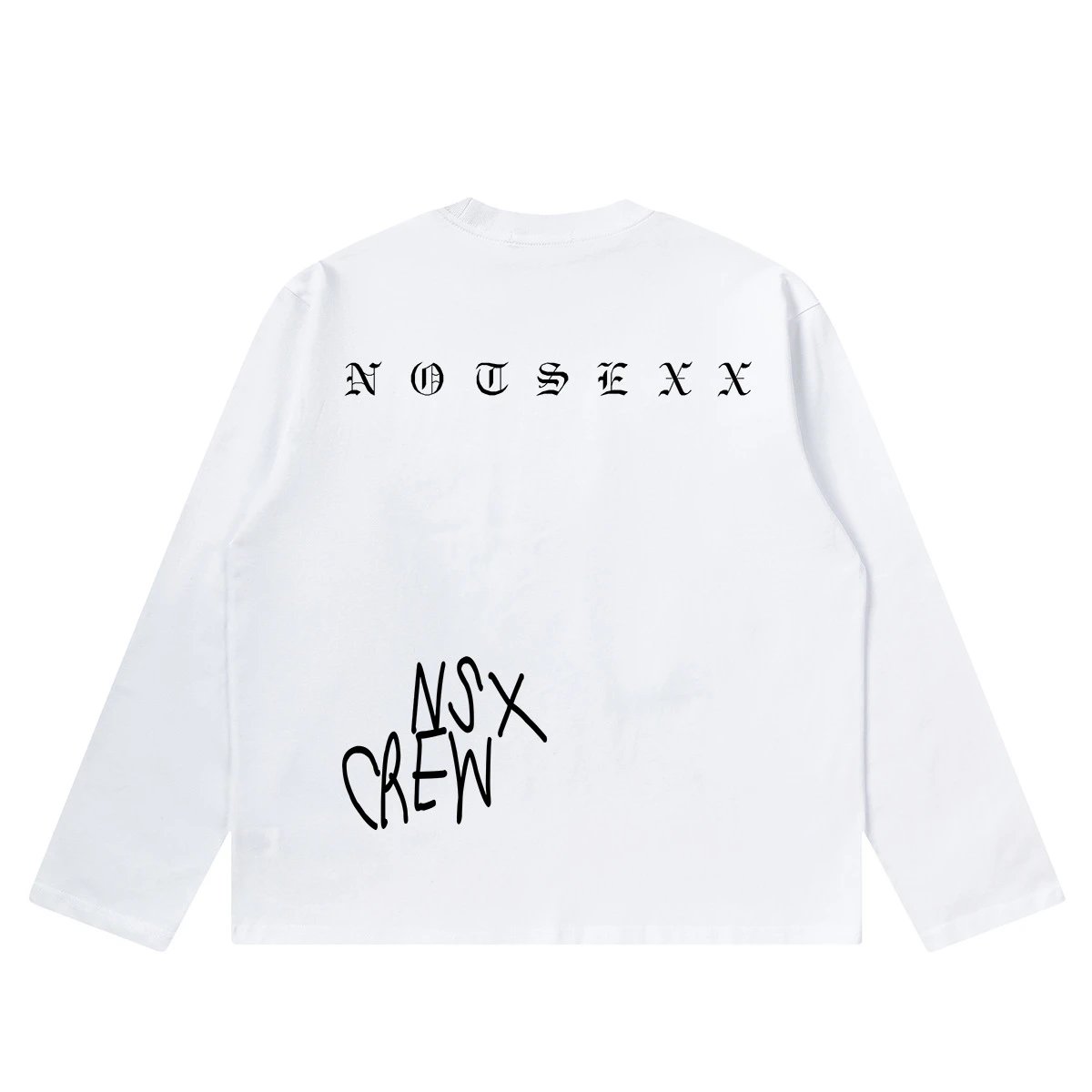 Design NOTSEXX x Leonardo DiCaprio NSX Crew Black T-Shirt T-Shirts - 14