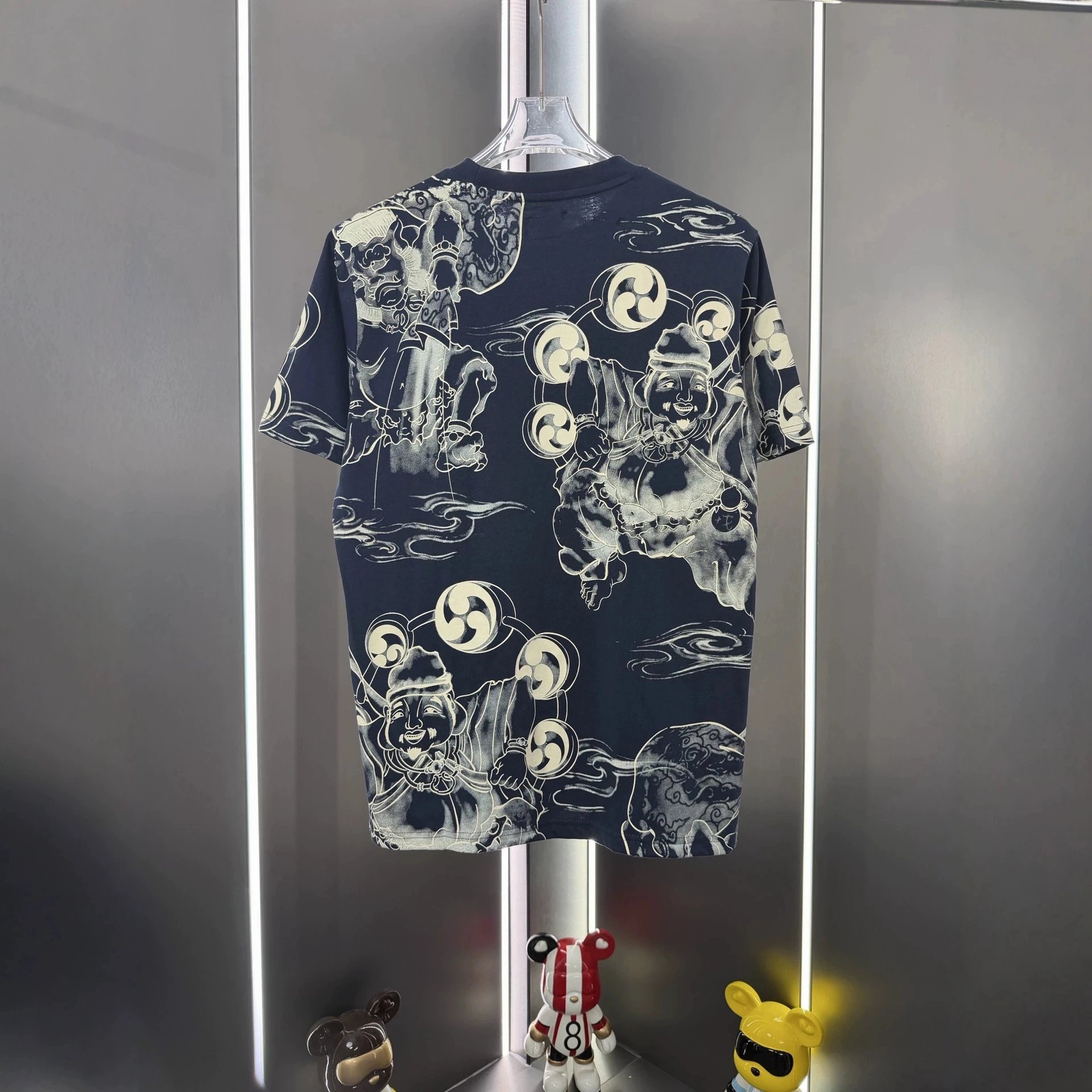 Evisu Osaka Japan Black Graphic Print T-Shirt