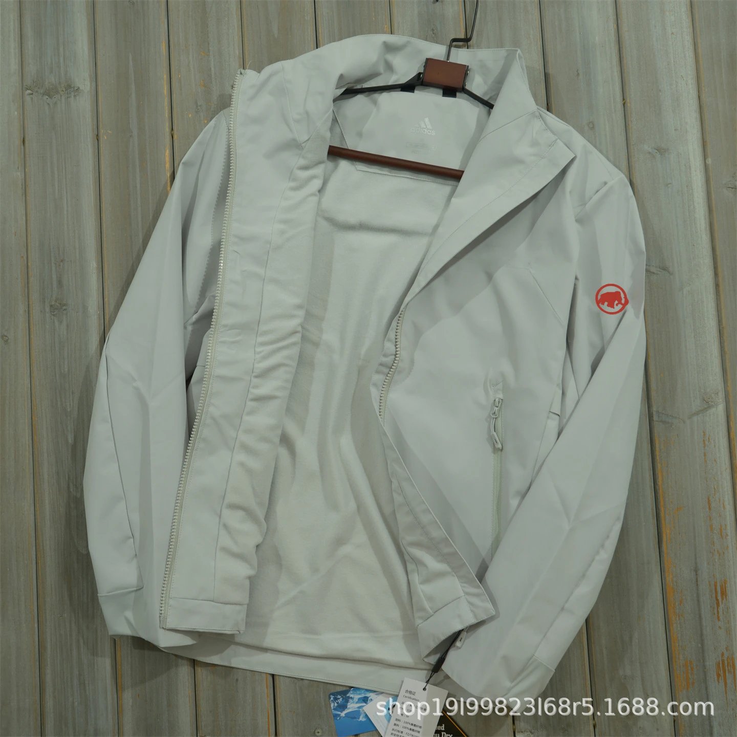Design Mammut Nordwand Light Jacket White Outerwear - 5