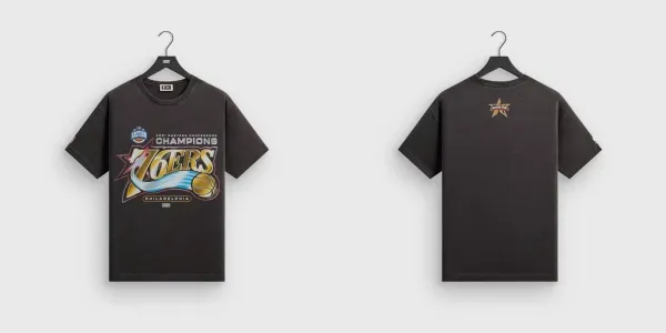 Kith x The Sopranos Tony Soprano Portrait Black T-Shirt - 14