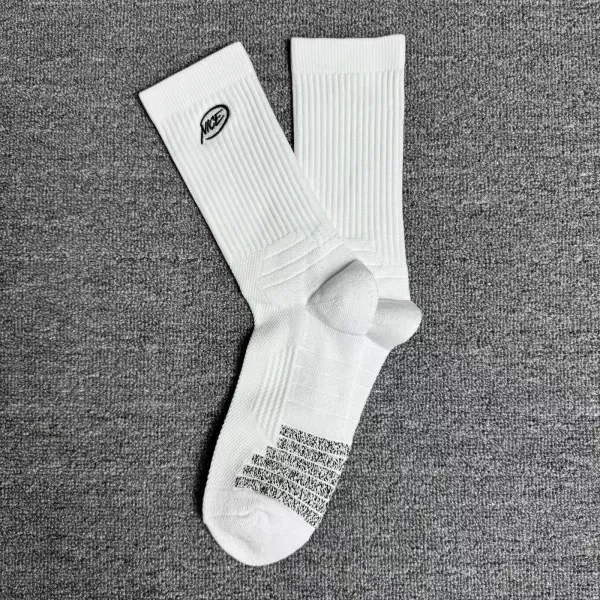 Design Socks Set White with Neon Accents Socks - 7