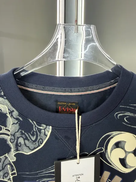 Evisu Craft With Pride Graphic Pocket T-Shirt Black - 11