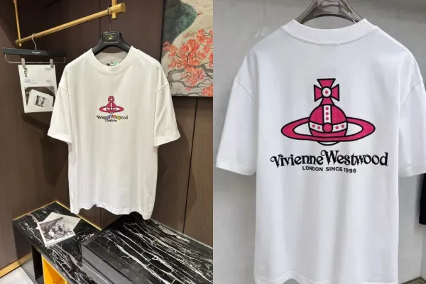Vivienne Westwood Orb Logo T-Shirt White - 6