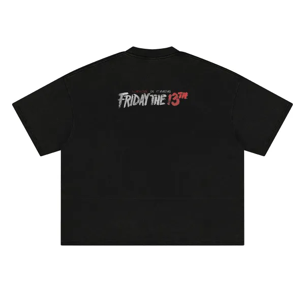 Design Friday the 13th Horror Graphic T-Shirt - 16