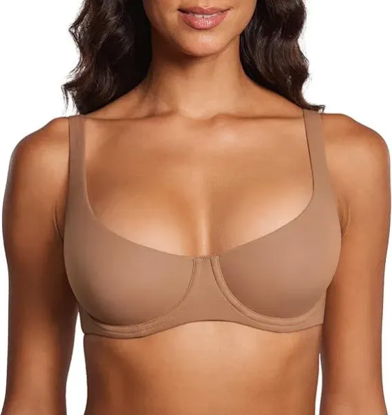 Design Seamless T-Shirt Bra Nude Underwear - 1