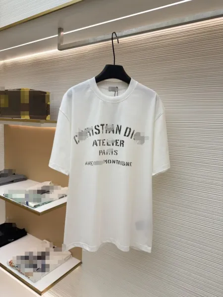 Dior Atelier Paris Avenue Montaigne White T-Shirt - 1