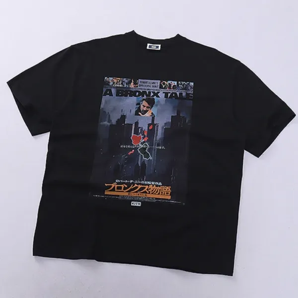 Kith Script Logo Black T-Shirt - 12