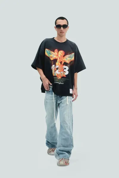 Design Rivington x Mplana M23 Orange Graphic T-Shirt T-Shirts - 21