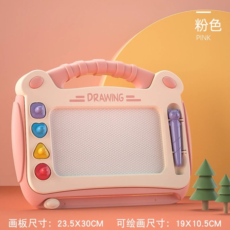 Design Drawing Tablet Pink Kids Magnetic Sketch Board Electronics