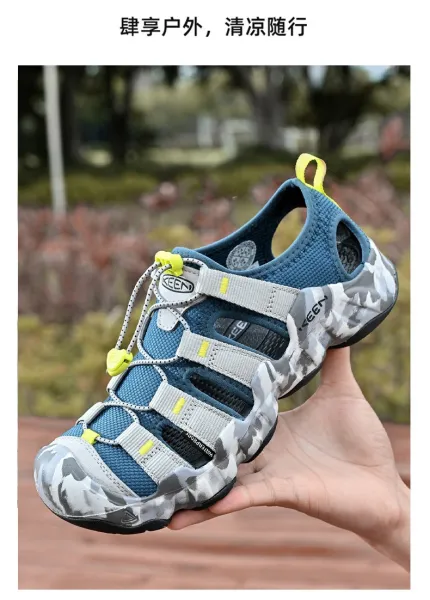 Design Keen Newport H2 Orange / Navy Sandals - 25