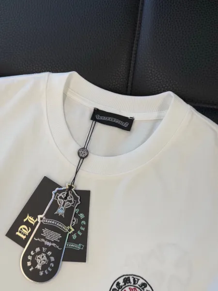 Chrome Hearts Cross Embroidered Sleeveless T-Shirt White Vest Top - 9
