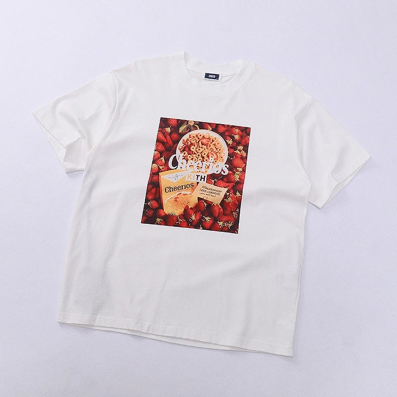Kith x Cheerios Graphic Print White T-Shirt - 25