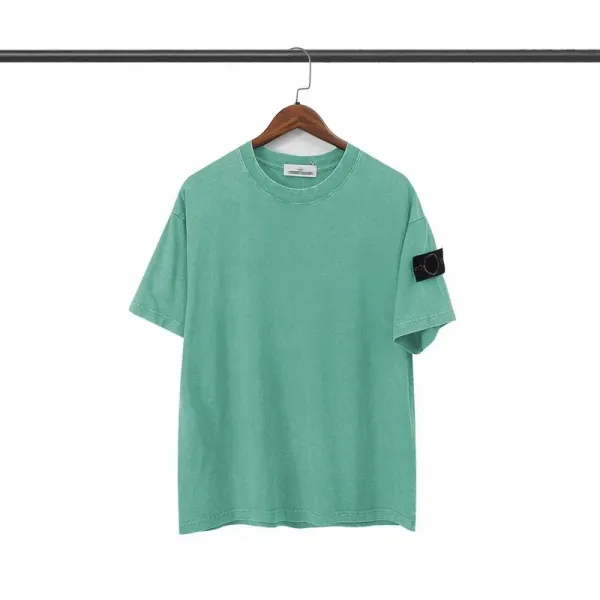 Stone Island Purple Garment-Dyed T-Shirt - 7