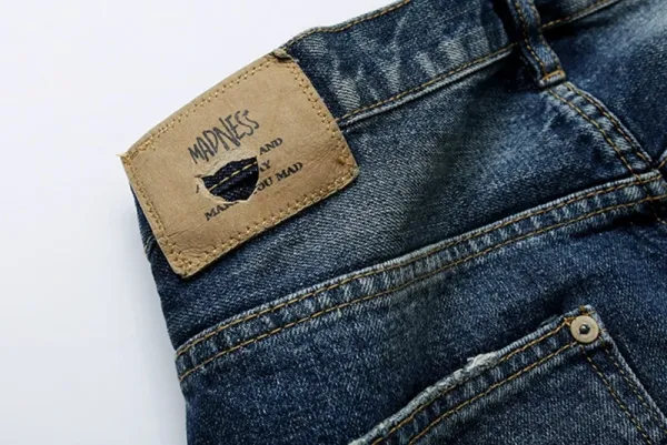Design Paint-Splatter Washed Denim Jeans - 21